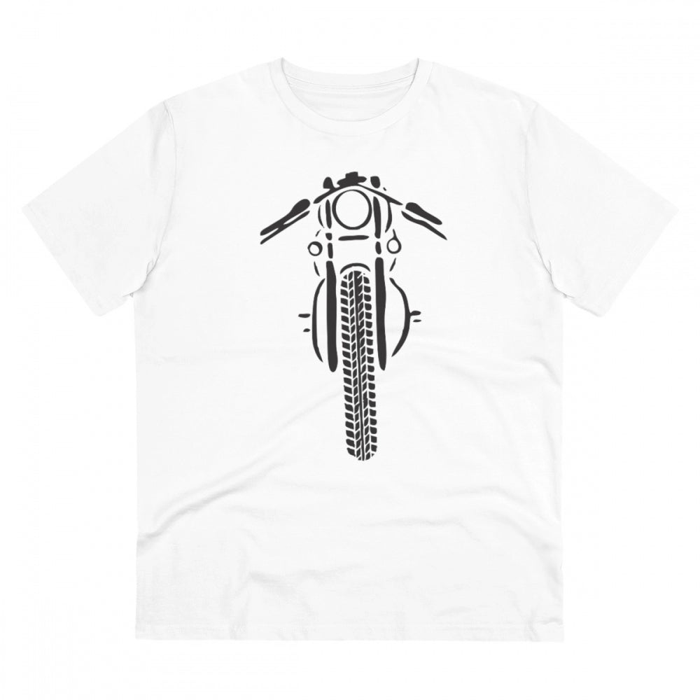 VASTRAA Men’s PC Cotton “Bike Ride Design” Printed T-Shirt