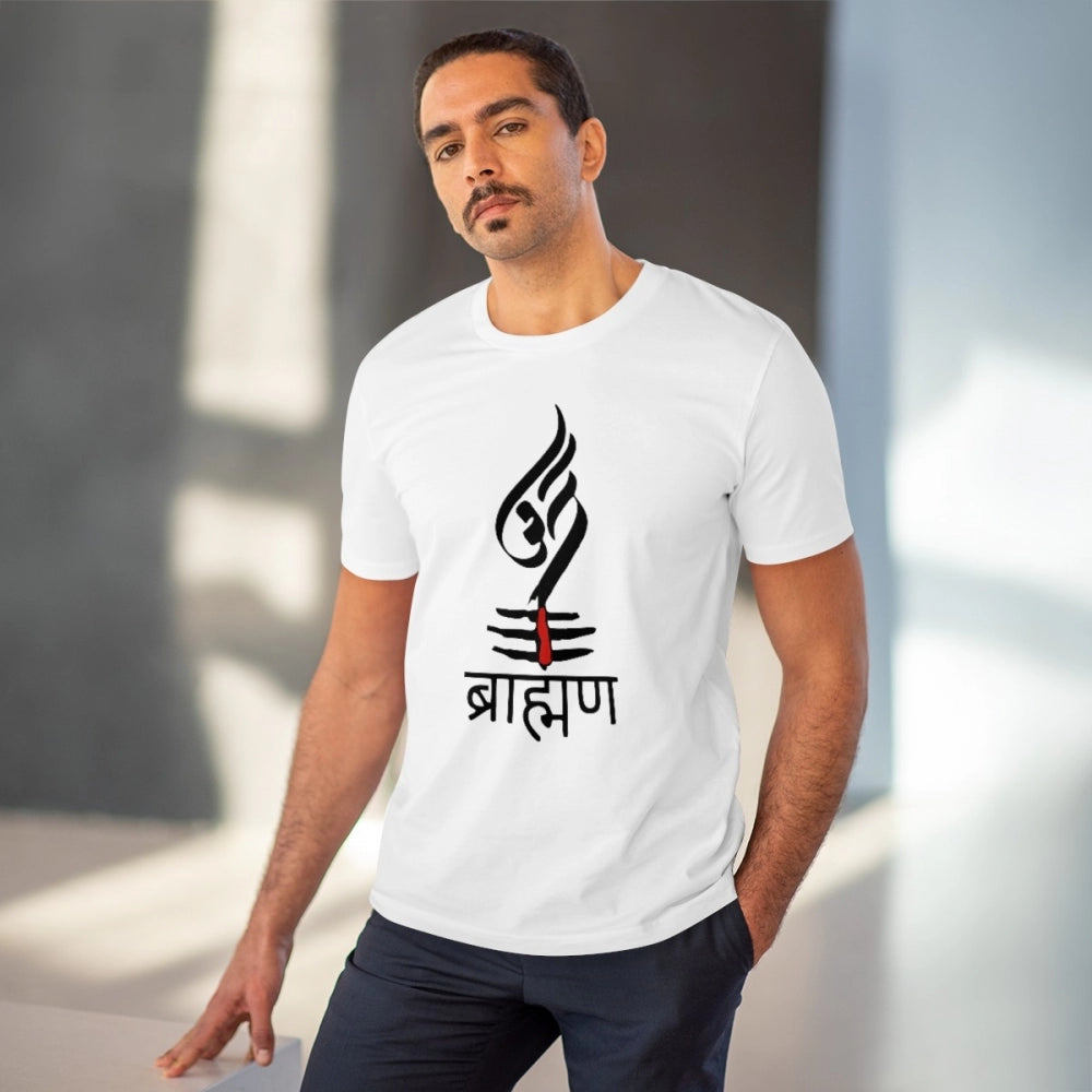 VASTRAA Men’s “Brahman” PC Cotton Graphic T-Shirt