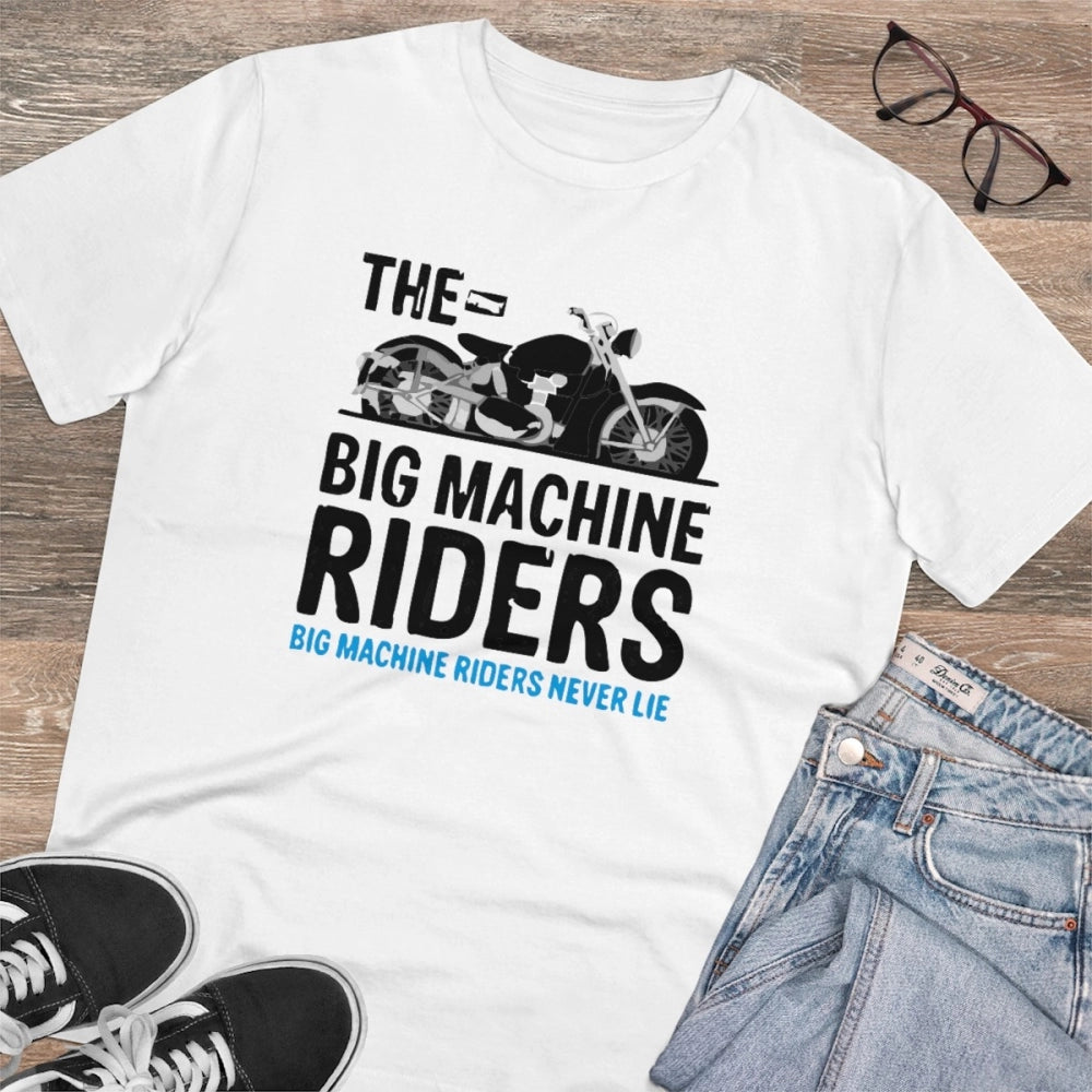 VASTRAA Men’s PC Cotton “Bike Ride Design” Printed T-Shirt