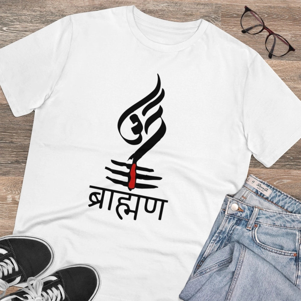 VASTRAA Men’s “Brahman” PC Cotton Graphic T-Shirt