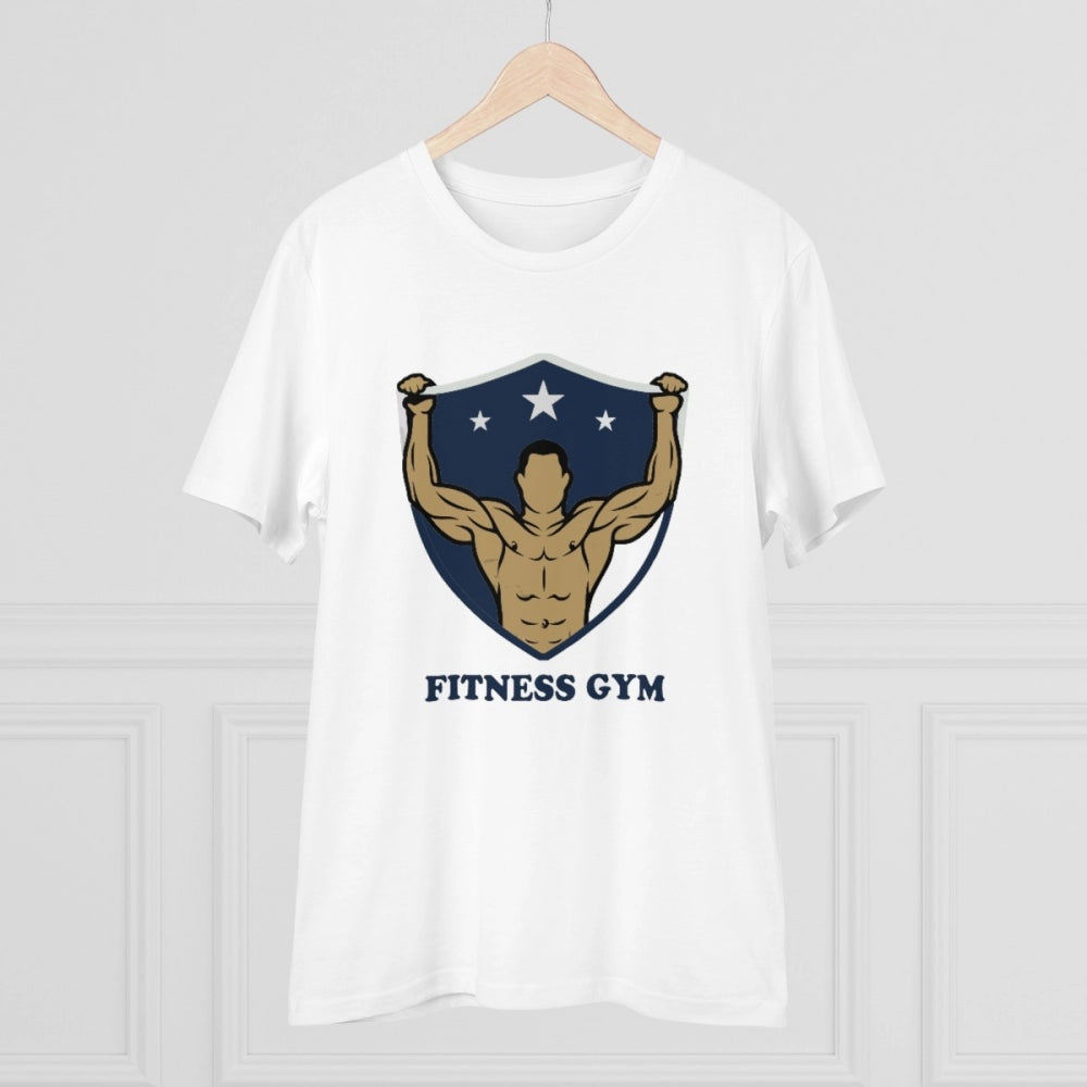 VASTRAA Men’s “Fitness Gym” PC Cotton Graphic T-Shirt