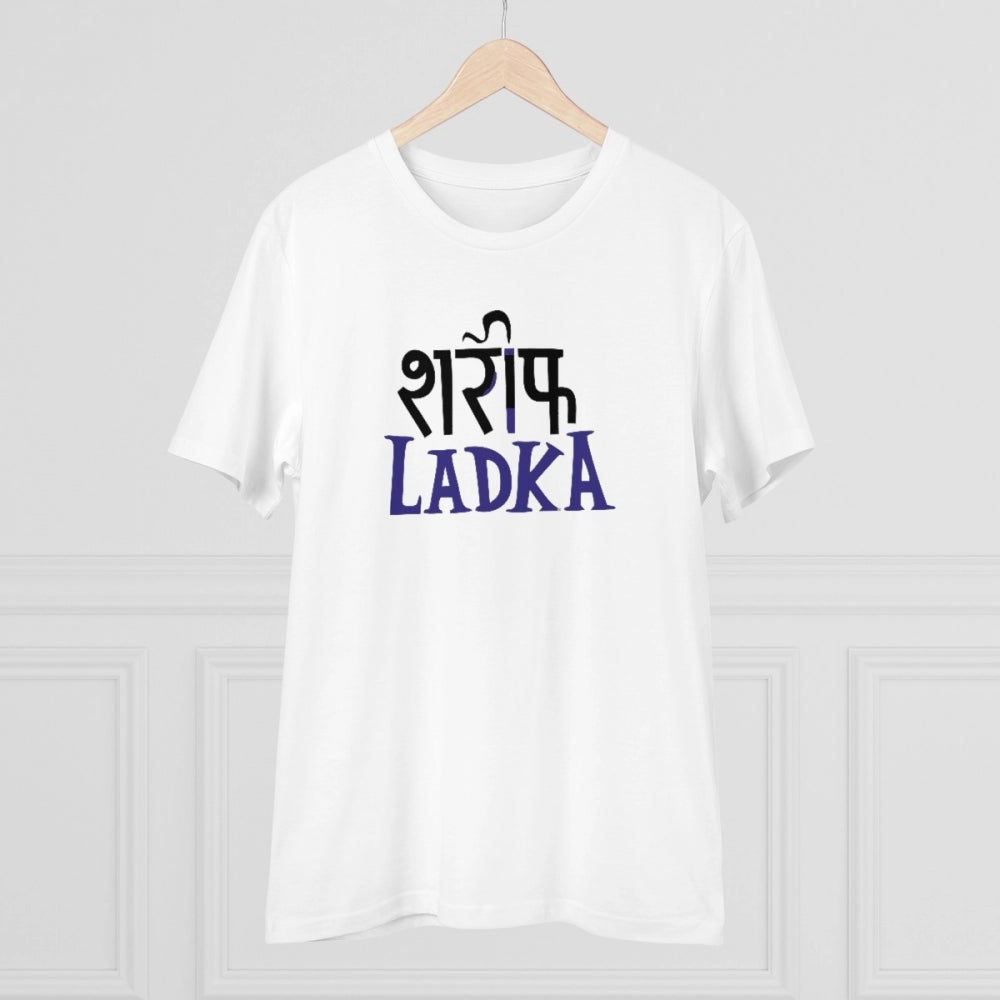 VASTRAA Men’s PC Cotton “Sharif Ladka” Printed T-Shirt