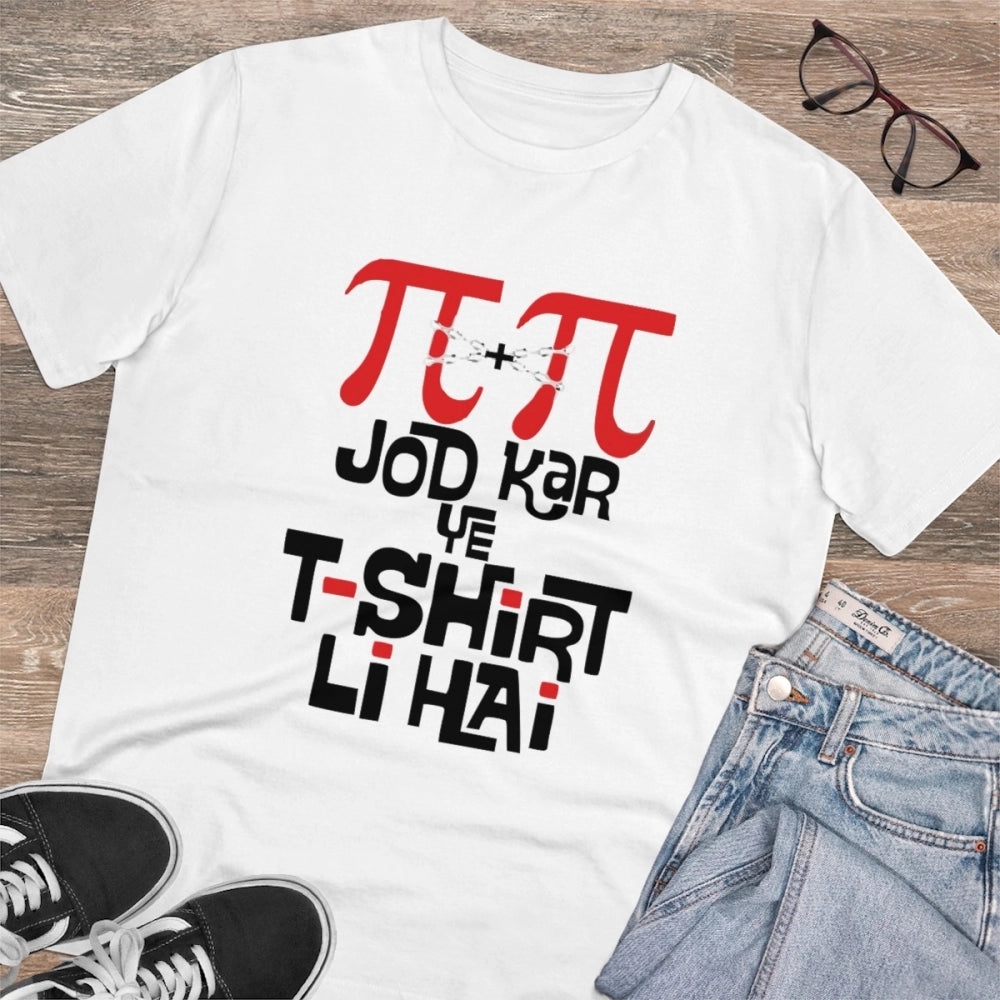 VASTRAA Men’s PC Cotton “Pi Pi Jod Kar Ye T-Shirts Kharidi Hai”