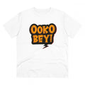 VASTRAA Men’s “Ookko Bey” Printed Cotton-Blend Round Neck T-Shirt –