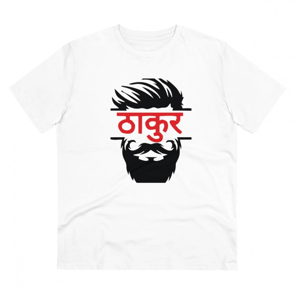 VASTRAA Men’s PC Cotton “Thakur” Printed T-Shirt