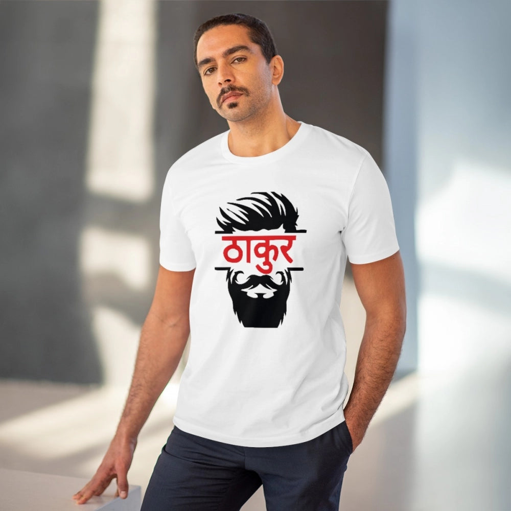 VASTRAA Men’s PC Cotton “Thakur” Printed T-Shirt