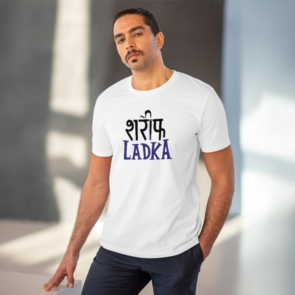 VASTRAA Men’s PC Cotton “Sharif Ladka” Printed T-Shirt