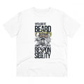 VASTRAA Men’s PC Cotton “With Great Beard Comes” Printed T-Shirt