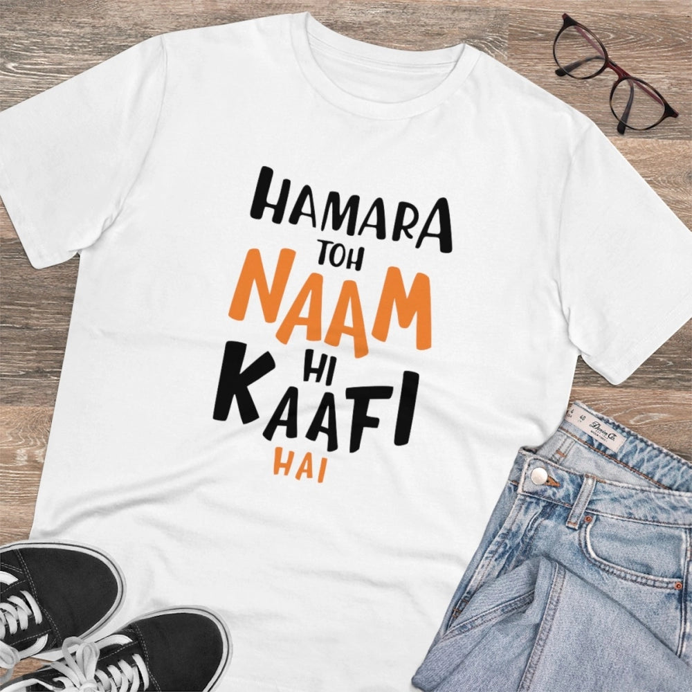 VASTRAA Men’s PC Cotton “Hamara To Name Hi Kaafi Hai”