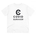 VASTRAA Men’s PC Cotton “Covid-19 Survivor” Printed T-Shirt