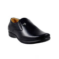 VASTRAA Black Formal Shoes – Synthetic Leather | Sleek Office Style