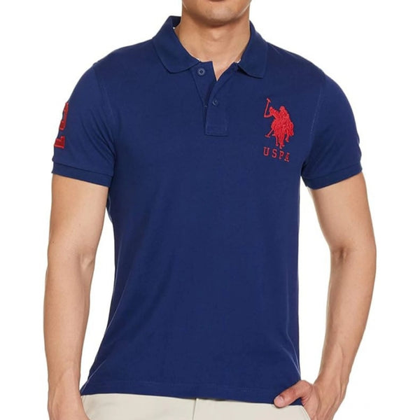 Dark Blue Polo T-Shirt