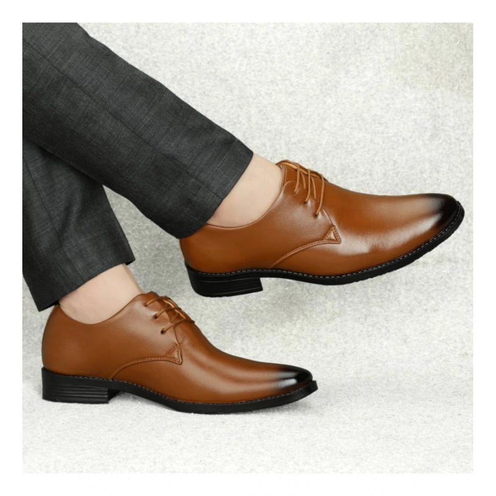VASTRAA Men’s Faux Leather Formal Shoes