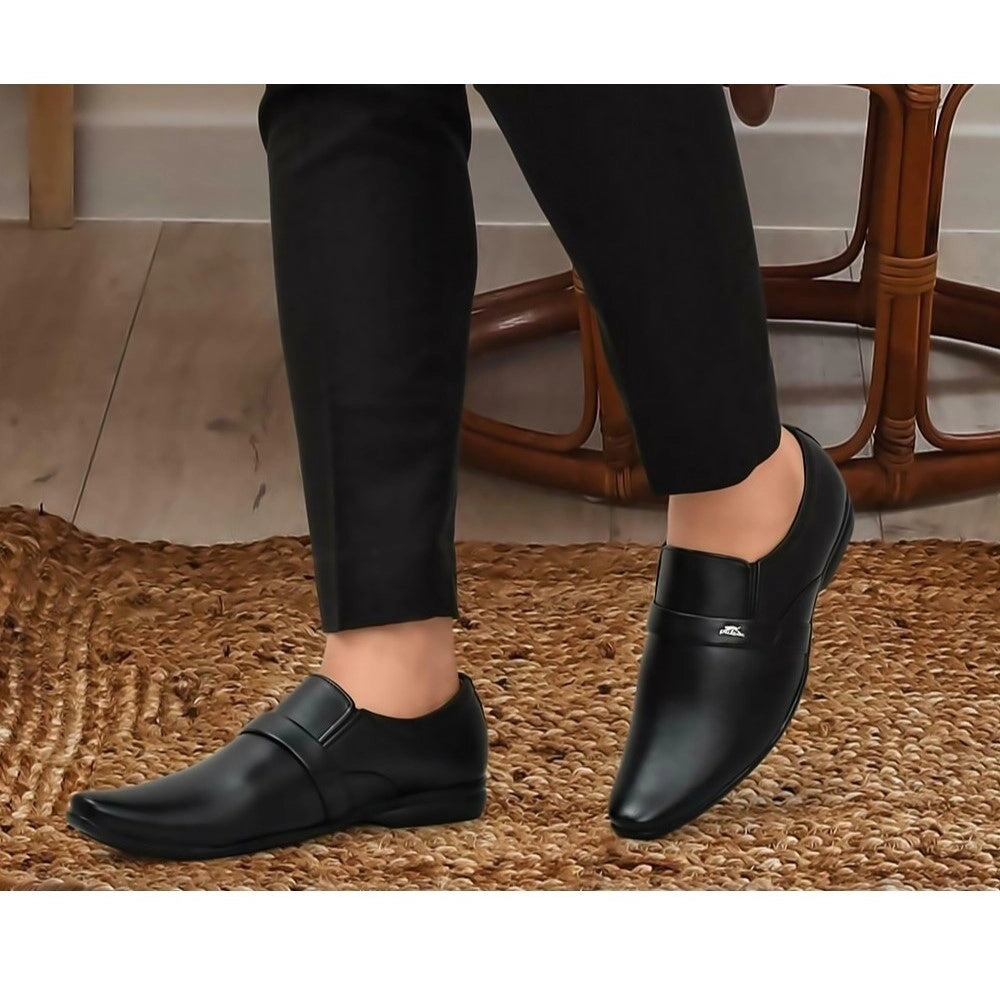VASTRAA Men’s Faux Leather Formal Shoes