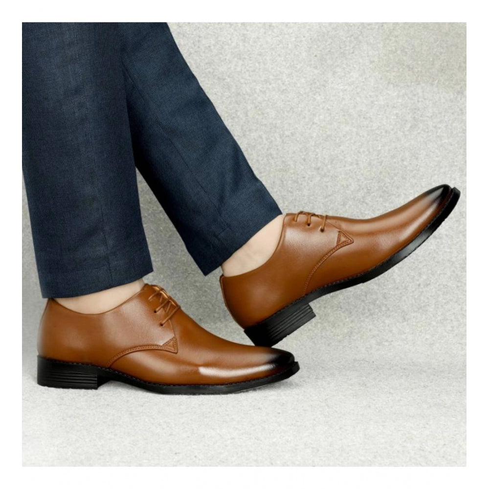 VASTRAA Men’s Faux Leather Formal Shoes