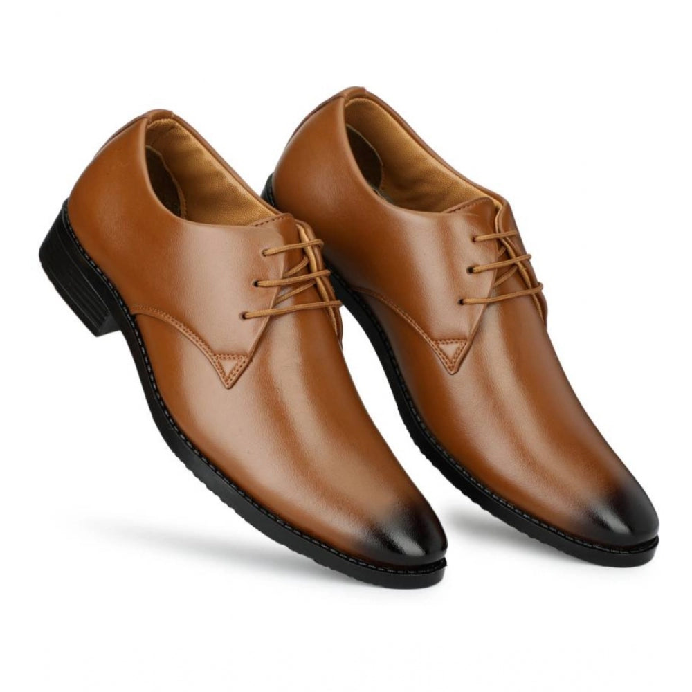 VASTRAA Men’s Faux Leather Formal Shoes