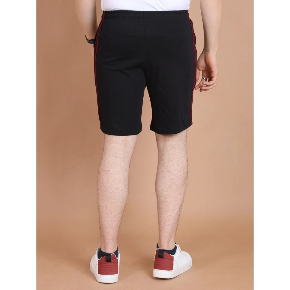 VASTRAA Men’s Cotton Striped Shorts