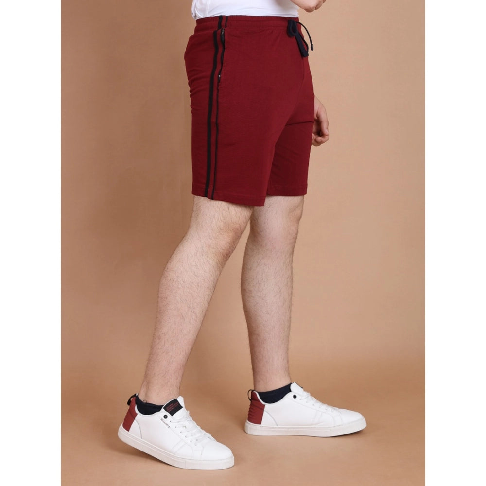 VASTRAA Men’s Cotton Striped Shorts