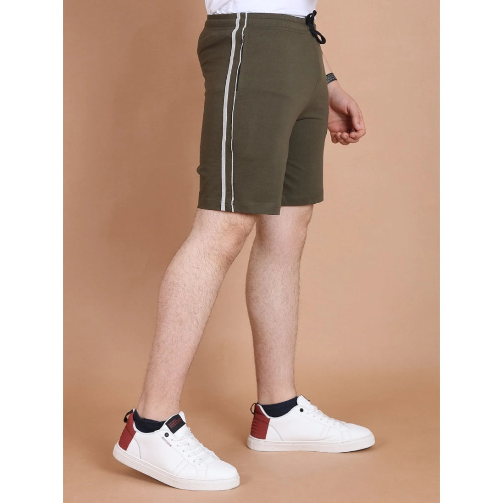 VASTRAA Men’s Cotton Striped Shorts