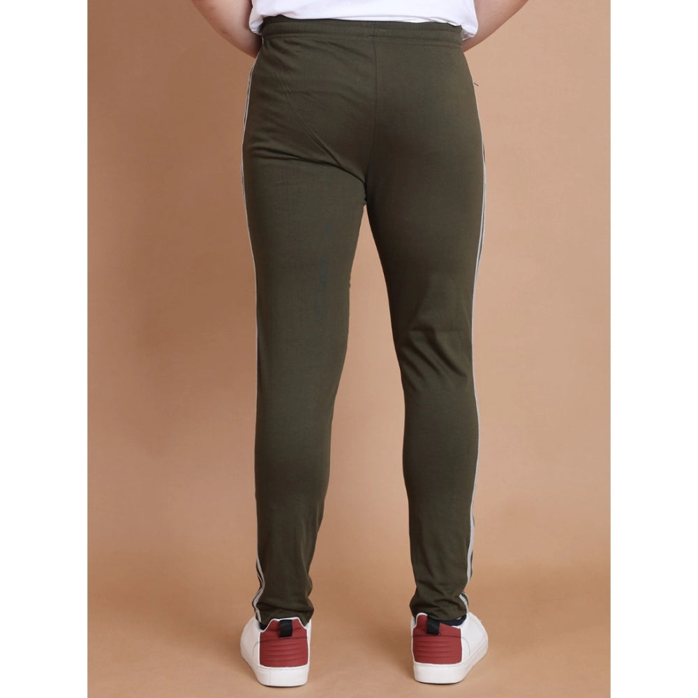 VASTRAA Men’s Cotton Striped Track Pants