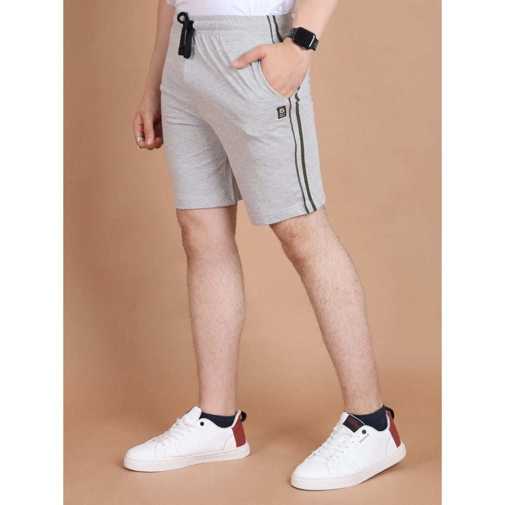 VASTRAA Men’s Cotton Striped Shorts