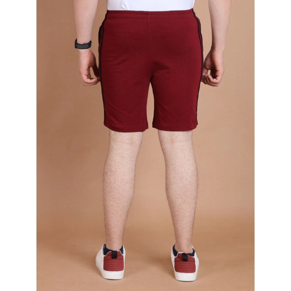 VASTRAA Men’s Cotton Striped Shorts