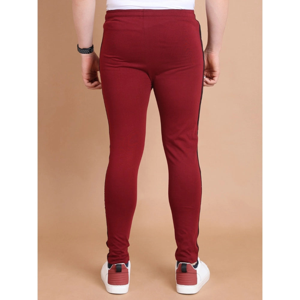 VASTRAA Men’s Cotton Striped Track Pants