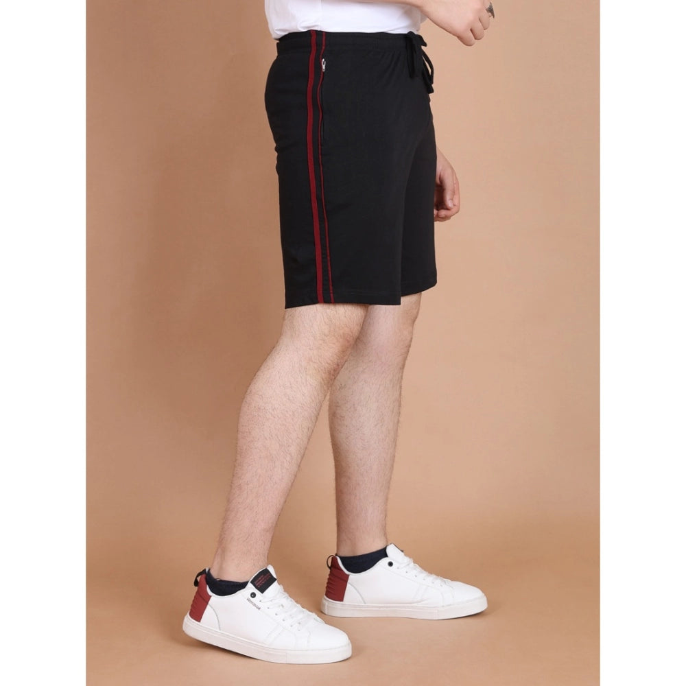 VASTRAA Men’s Cotton Striped Shorts