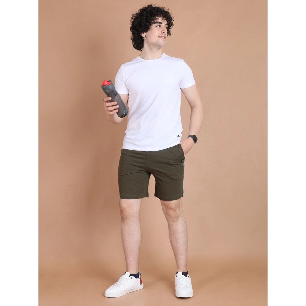 VASTRAA Men’s Cotton Striped Shorts