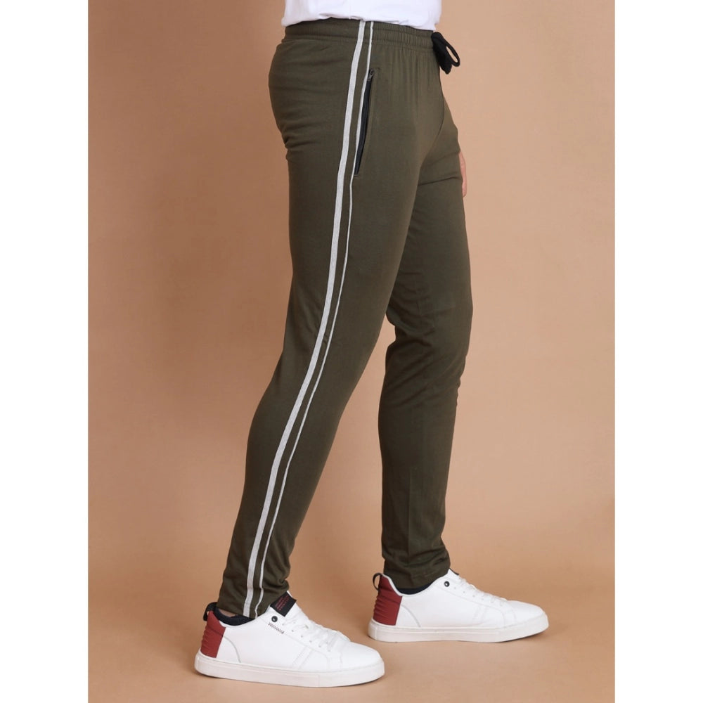 VASTRAA Men’s Cotton Striped Track Pants