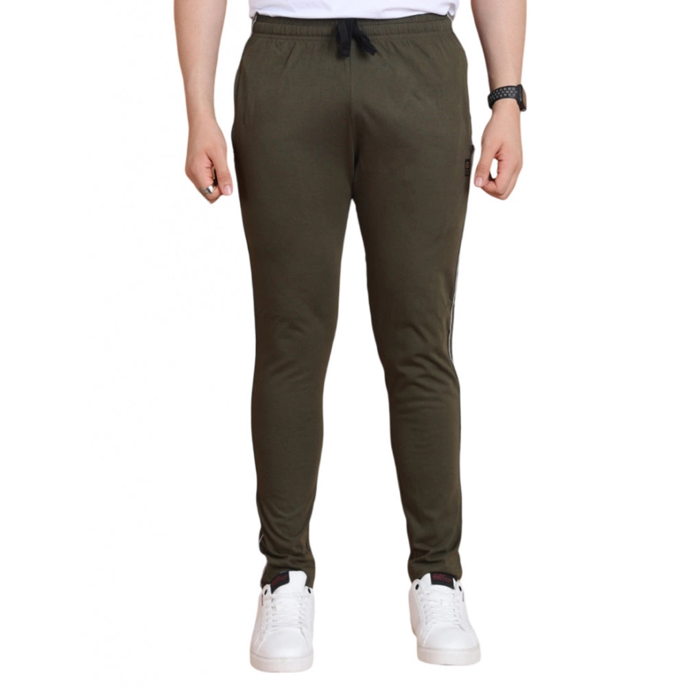 VASTRAA Men’s Cotton Striped Track Pants