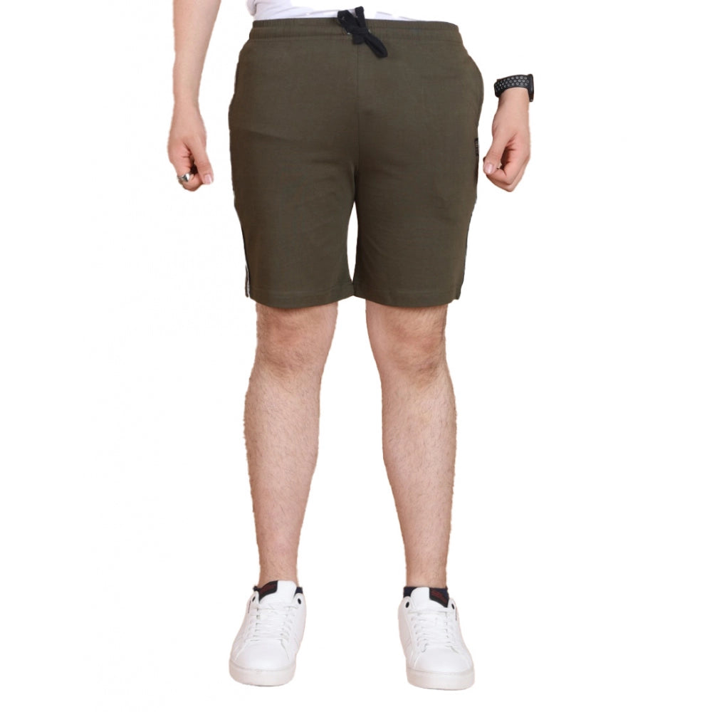 VASTRAA Men’s Cotton Striped Shorts