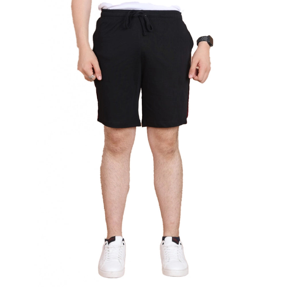 VASTRAA Men’s Cotton Striped Shorts