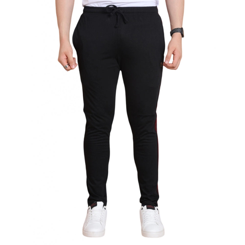 VASTRAA Men’s Cotton Striped Track Pants