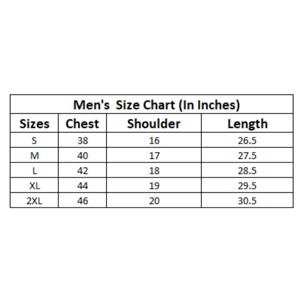 VASTRAA Men’s White Printed Cotton-Blend Round Neck T-Shirt