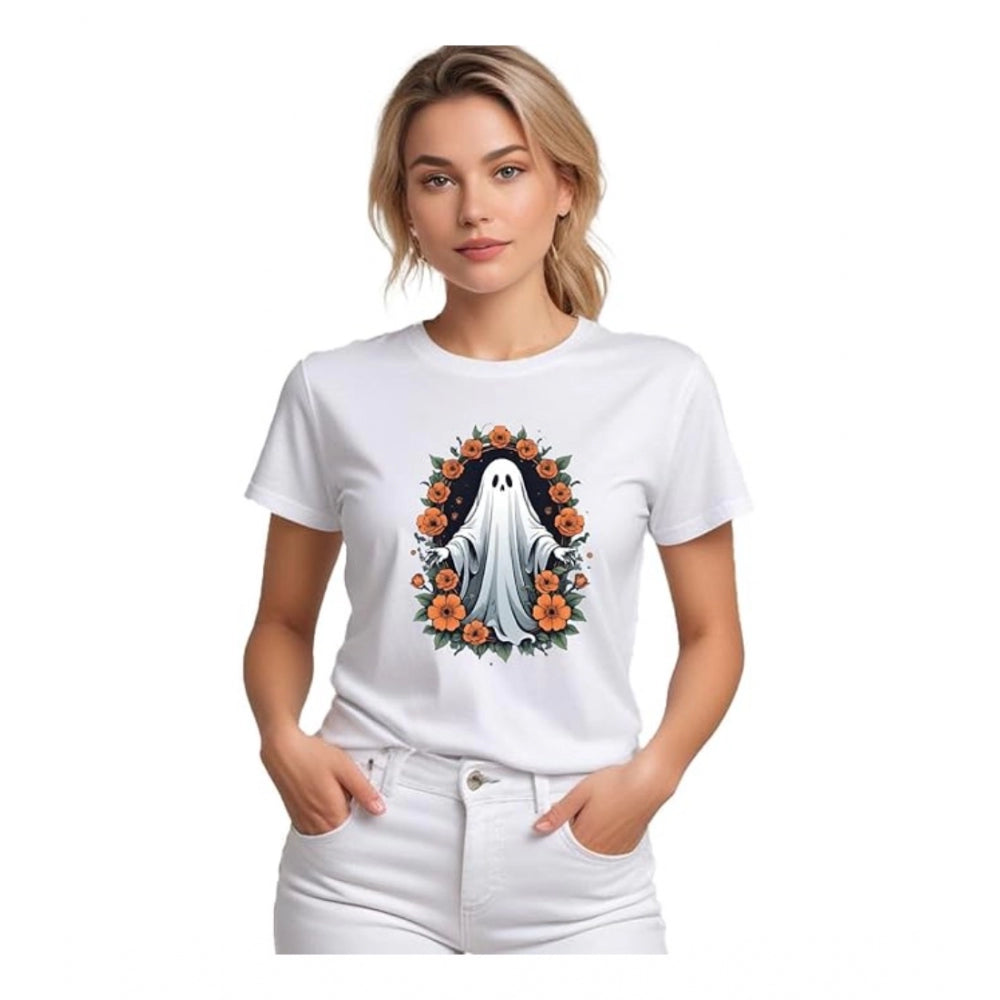 White Graphic Tee