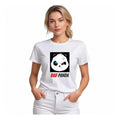VASTRAA White Printed T-Shirt – Polyester Comfort Fit
