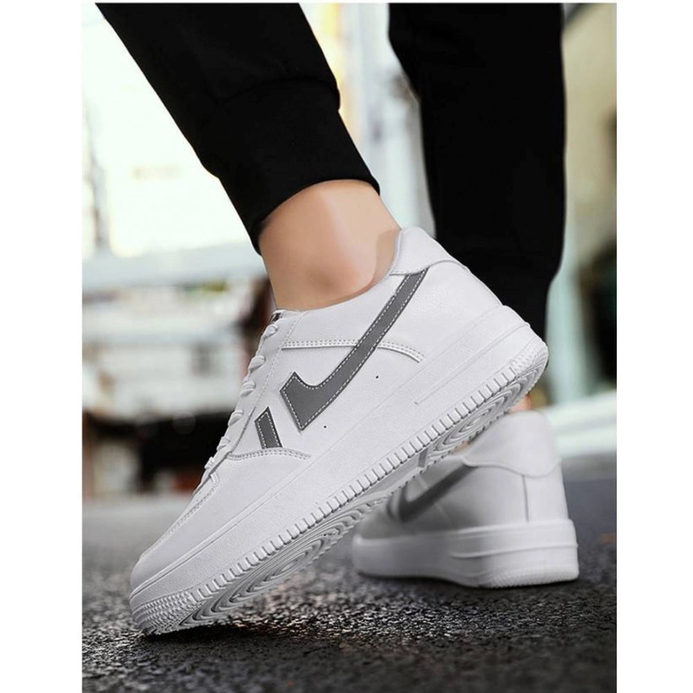 VASTRAA Men’s Synthetic Lace-Up Casual Shoes