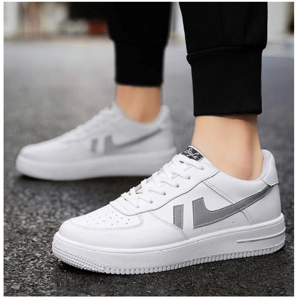 VASTRAA Men’s Synthetic Lace-Up Casual Shoes