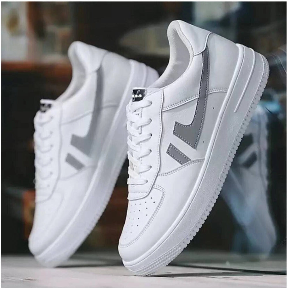 VASTRAA Men’s Synthetic Lace-Up Casual Shoes