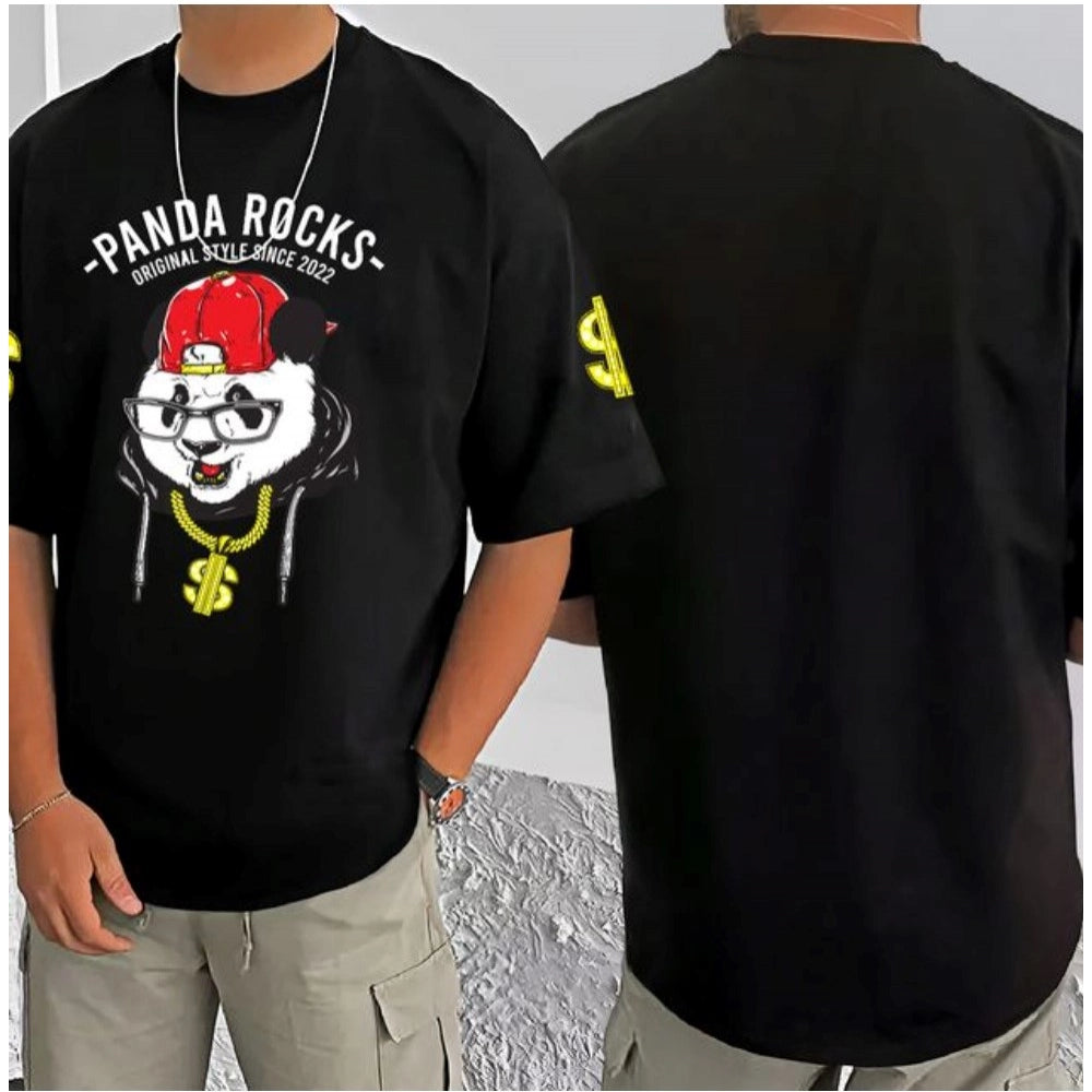 Panda Rocks Tee
