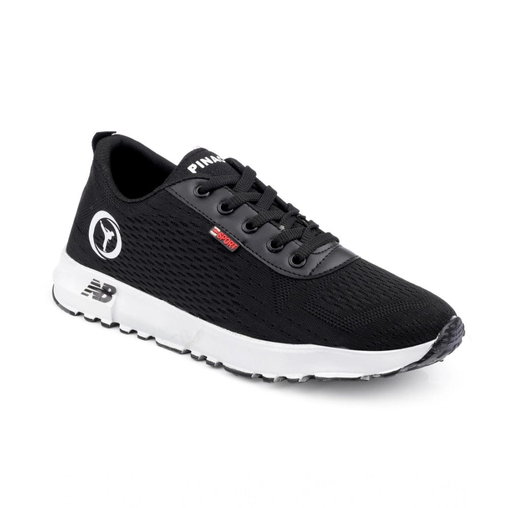 VASTRAA Men’s Mesh Lace-Up Casual Shoes