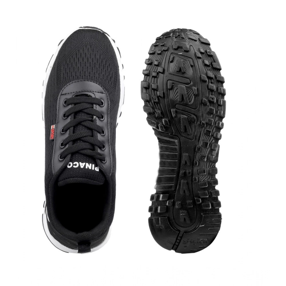 VASTRAA Men’s Mesh Lace-Up Casual Shoes