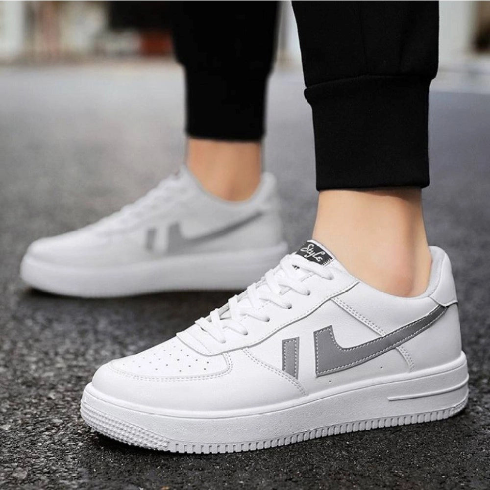 VASTRAA Men’s Synthetic Lace-Up Casual Shoes