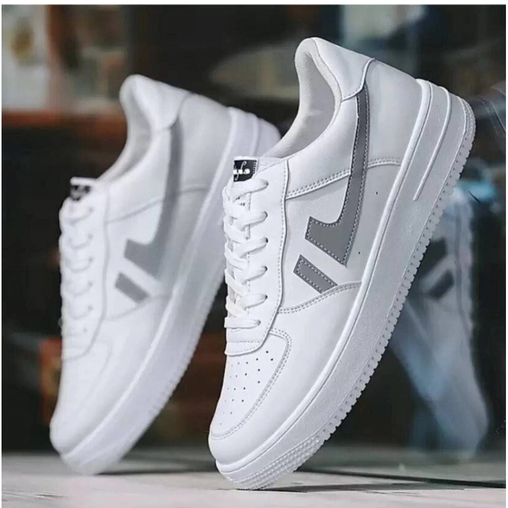 VASTRAA Men’s Synthetic Lace-Up Casual Shoes