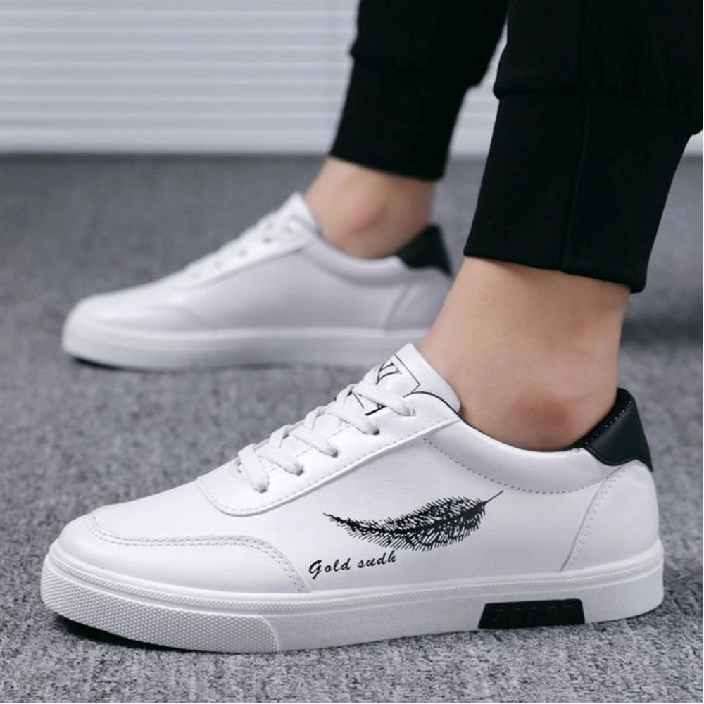 VASTRAA Men’s Synthetic Lace-Up Casual Shoes