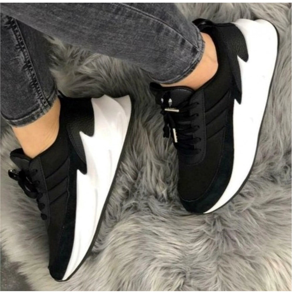 VASTRAA Men’s Synthetic Lace-Up Casual Shoes